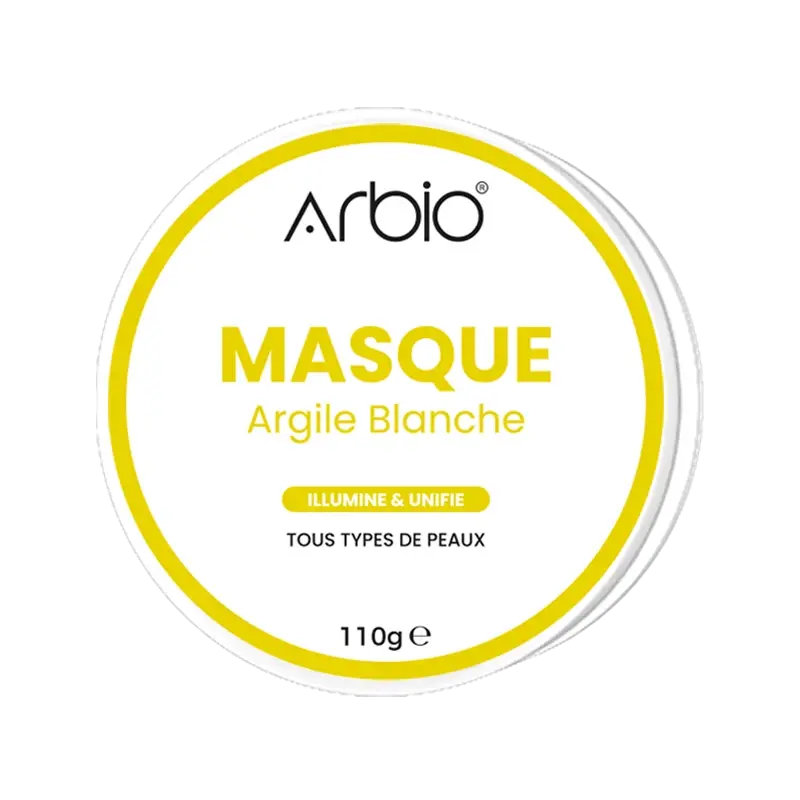  Masque argile blanche
