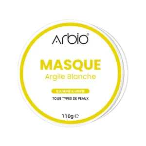 Masque argile blanche